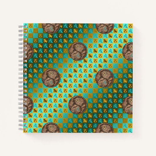 Capricorn & Earth Dog Notizblock (Vorderseite)