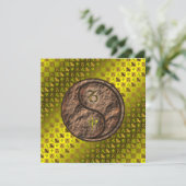 Capricorn & Earth Monkey Karte (Stehend Vorderseite)