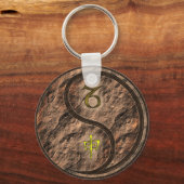 Capricorn & Earth Monkey Schlüsselanhänger (Rückseite)