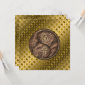 Capricorn & Earth Ratten Karte (Vorderseite/Rückseite Beispiel)