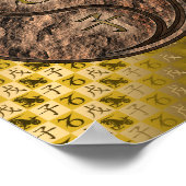 Capricorn & Earth Ratten Poster (Ecke)