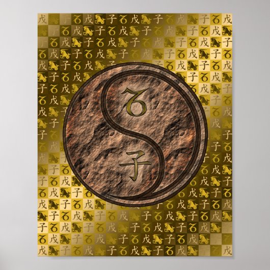 Capricorn & Earth Ratten Poster (Vorne)