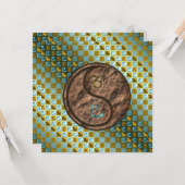 Capricorn & Earth Snake Karte (Vorderseite/Rückseite Beispiel)