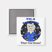 Capricorn Entschuldigung Magnet (Vorderseite/Rückseite)