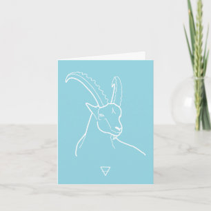 Capricorn Feiertagskarte