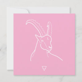 Capricorn Feiertagskarte