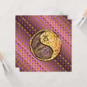 Capricorn & Fire Rooster Karte (Vorderseite/Rückseite Beispiel)