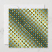 Capricorn & Fire Snake Karte (Rückseite)