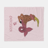 Capricorn Fleece Blanket (Vorderseite (Horizontal))