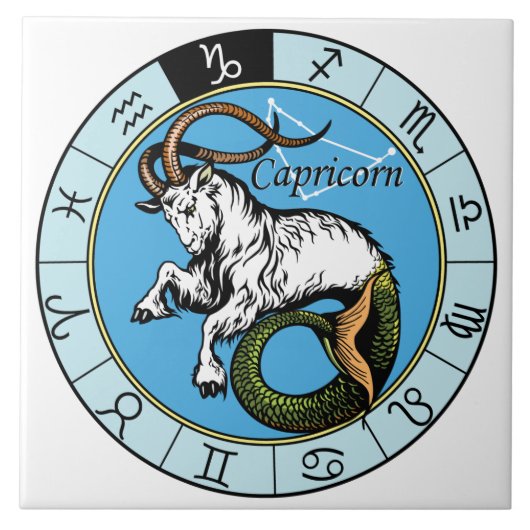 Capricorn Fliese (Vorderseite)