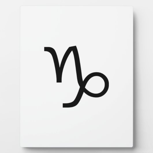 Capricorn Fotoplatte (Vorderseite)