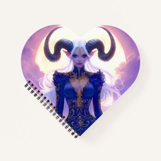 Capricorn-Frau Notizblock (Vorderseite)