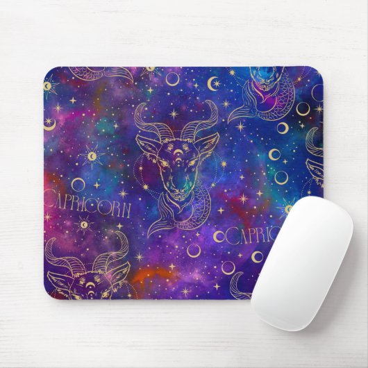 Capricorn Galaxy Mousepad (Mit Mouse)