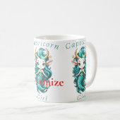 Capricorn Girl Mermaid Thunder_Cove Kaffeetasse (VorderseiteRechts)