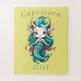 Capricorn Girl Mermaid Thunder_Cove Puzzle