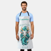 Capricorn Girl Mermaid Thunder_Cove Schürze (Getragen)