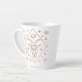 Capricorn Gold Glyph Tasse (Linke Ecke)