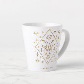 Capricorn Gold Glyph Tasse (Rechte Ecke)