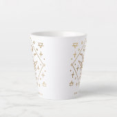 Capricorn Gold Glyph Tasse (Vorderseite)