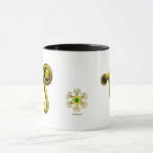 CAPRICORN GOLD ZODIAC SIGN JEWEL TASSE (Zentrum)