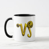 CAPRICORN GOLD ZODIAC SIGN JEWEL TASSE (Links)