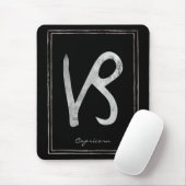 Capricorn Hammersilber Astrologie zodiac Stern Mousepad (Mit Mouse)