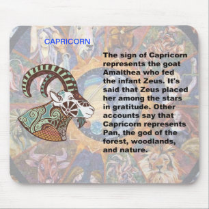 Capricorn-Herkunft Mousepad