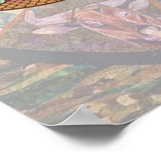 Capricorn-Herkunft Poster (Ecke)