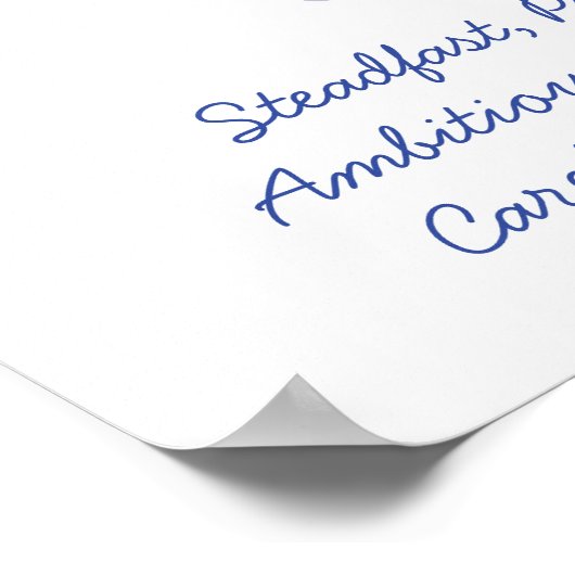 Capricorn - Horoskop für Mädchen Poster (Ecke)