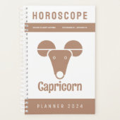 Capricorn Horoskop Planer (Vorderseite)