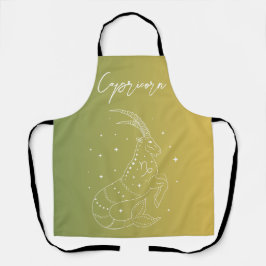 Capricorn-Horoskop-Sternzeichen Schürze