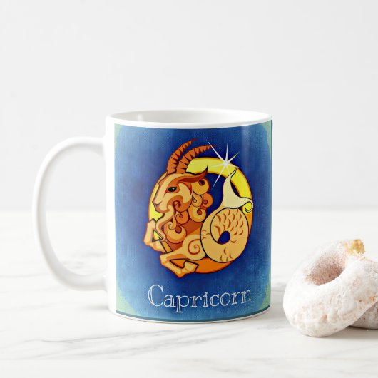 Capricorn Kaffeetasse (Mit Donut)
