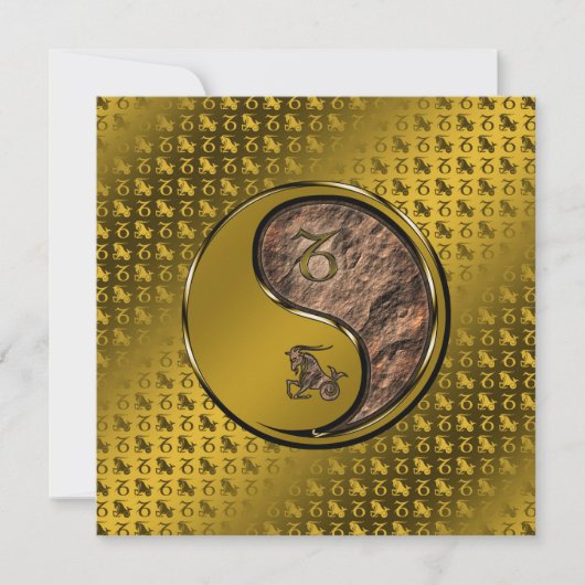 Capricorn Karte (Vorderseite)