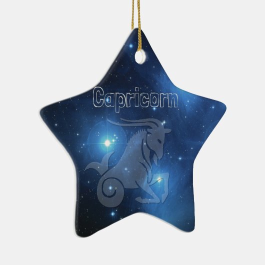 Capricorn Keramik Ornament (Rechts)