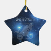 Capricorn Keramik Ornament (Hinten)