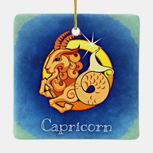 Capricorn Keramikornament (Rückseite)