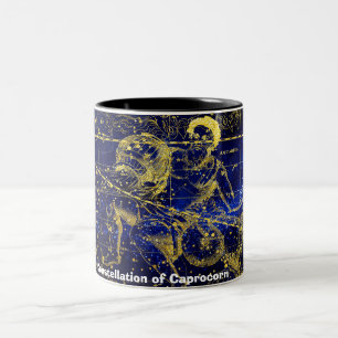 Capricorn-Konstellation Zweifarbige Tasse