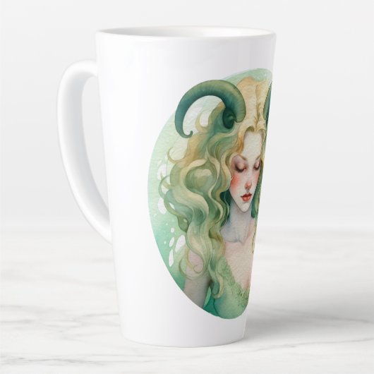 Capricorn Latte Tasse (Linke Ecke)