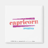 Capricorn Lt. Pink Magnet (Vorne)