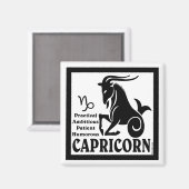 Capricorn Magnet (Vorderseite/Rückseite)