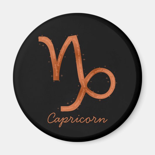 Capricorn Magnet (Vorne)