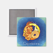 Capricorn Magnet (Vorderseite/Rückseite)
