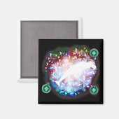 Capricorn Magnet (Vorderseite/Rückseite)