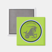 Capricorn Magnet (Vorderseite/Rückseite)