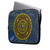 Capricorn Mandala Laptop Case (Vorderseite Links)