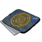 Capricorn Mandala Laptop Case (Vorne Knopf)