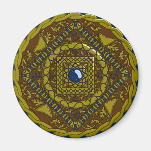 Capricorn Mandala Magnet