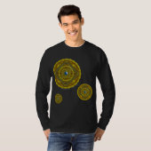 Capricorn Mandala Men Dark Shirt (Vorne ganz)
