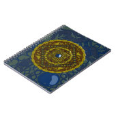 Capricorn Mandala Notebook Notizblock (Linke Seite)