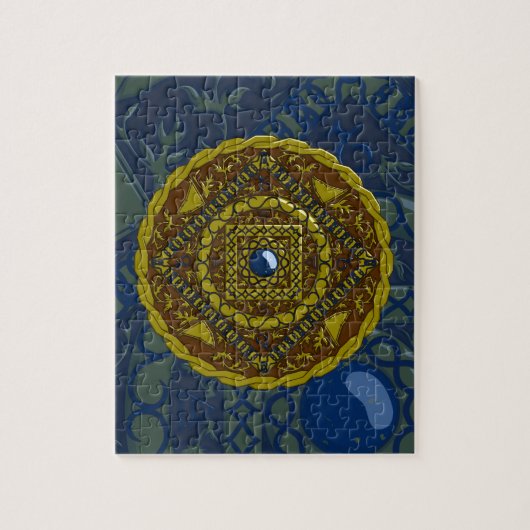 Capricorn Mandala Puzzle (Vertikal)